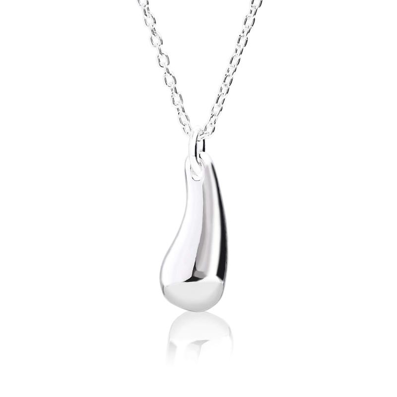 NAOTJEWELRY ナオットジュエリー シルバー925 ティアドロップネックレス ギフトBOX付き レディース しずく型 Teardrop Necklace