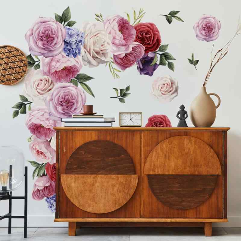 Mestiker �������륹�ƥå��� �ԥ� �� �翧 �� �ܤ��� �� ������ wall sticker decoration ��ʪ �� �� ĳ Ļ diy ��...