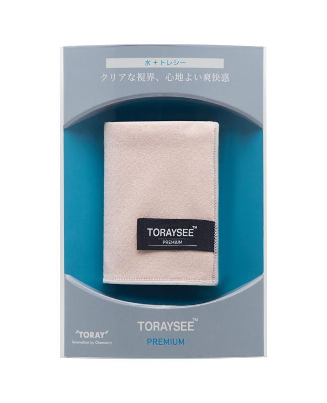 東レ TORAY トレシー TORAYSEE PREMIUM メガネ拭き 水+トレシー クリーニングクロス 28×19cm クリアな視界 心地よい爽快感「トレシー プレミアム」日本製
