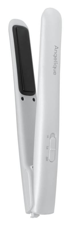 マクセル(maxell) Angelique(アンジェリーク) USBモバイルヘアアイロン MXHI-100.WH ホワイト電源:USB-A、DC5V/2A以上入力電圧/電流:Type-C DC5V/2A設定温度:High: 約200℃ / Low: 約160℃プレートサイズ:68×14mm外形寸法:高さ約202mmX幅約35mmX奥行き約28mm プレートロック時本体質量:約100g同梱品:専用USBケーブル(USB-A-Type-C 約1m)、収納ポーチ、取扱説明書(書付)商品画像はサンプルのため、色味やサイズ等の仕様に変更がある場合がございますので、予めご了承ください。