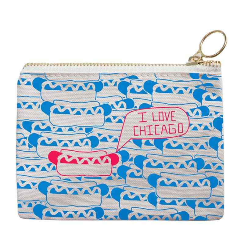 Maptote (マップトート) Chicago Coin Purse Blue/Red コインケース 小銭入れ シカゴ
