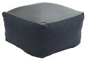 セルタン ビーズクッションカバー 和楽の葵 洗える専用カバー デニム調インディゴブルー Mサイズ D602a-612DBL/611GRY(3)