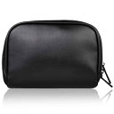 Airrail 使い方はいろいろポーチ 大型・ビッグサイズ スクエアポーチ トラベルポーチ マルチポーチ PUレザー 合皮 自立型 軽量 メンズ レディース マ...