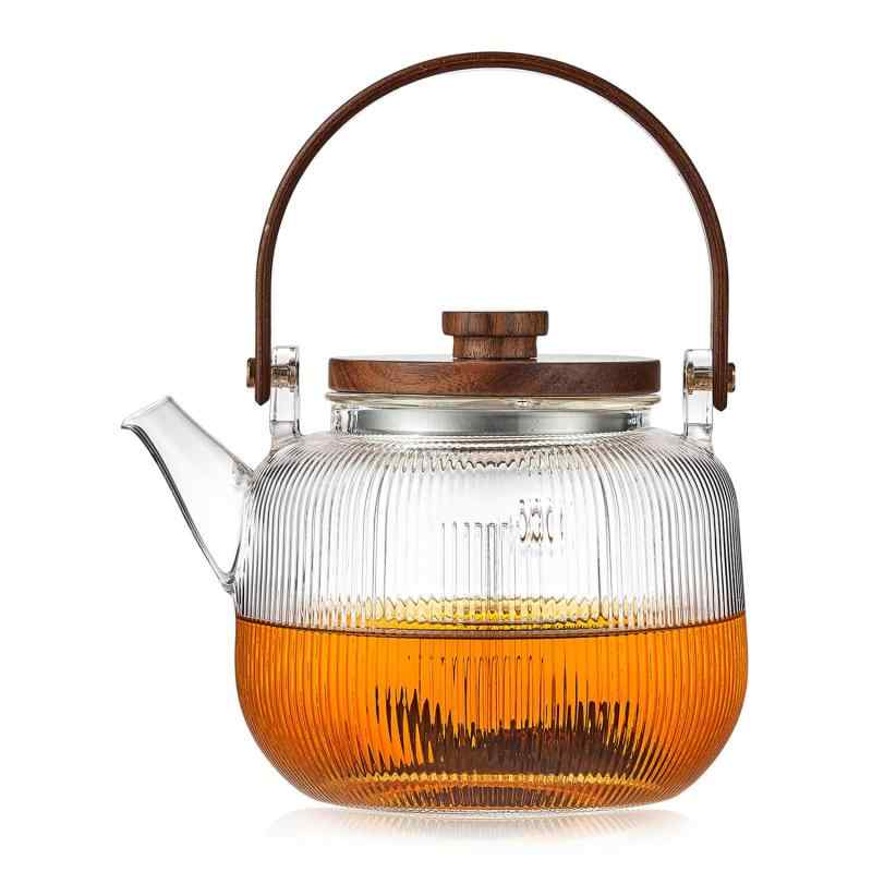 ポカロティー 耐熱ガラスやかん 透�