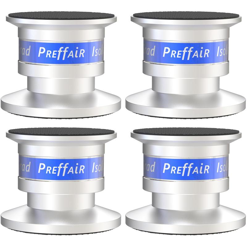 音響マニアスピーカー隔離釘、アルミニウム製防振ターンテーブル脚、スピーカー床保護マット、超低音スピーカーダンパー、滑り止めLPビニルレコードプレーヤー底座マットを調整するこ