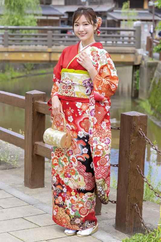 キューティーズ 1000ピース ジグソーパズル KIMONO STYLE 「振袖」 (50x75cm)