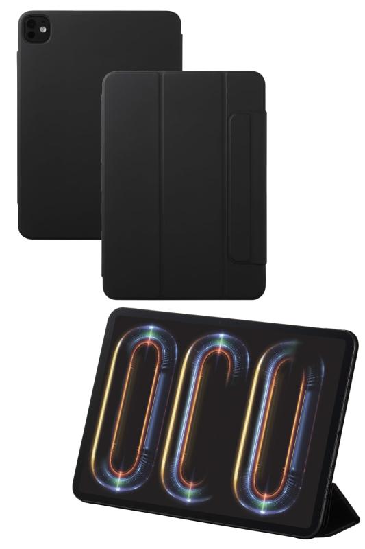 Hewlett Packard - エレコム iPad Pro 11インチ (M4) 2024年 ケース マグネット吸着式 超薄型 軽量 2アングルに変えられる オートスリープ/オートウェイクアップ TBWA24PMWVPF2BK
