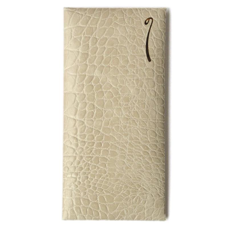 お手入れいらずの リサイクルレザー ぽち袋 お札を折らないタイプ