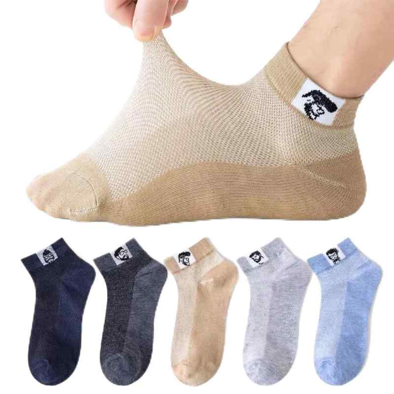 [UNG] 靴下 メンズ スポーツソックス 春夏 浅履き口 ソックス 脱げない靴下ショートソックス スニーカーソックス カラフルソックス 抗菌防臭 吸汗 脱げない 滑り止め 蒸れない 通気性 耐久性