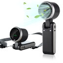 ハンディファン ハンディ扇風機 静音 高速ドローンモーター/LEDスクリーン 携帯扇風機 手持ち扇風機 軽量 強力 瞬時冷却 USB充電式 3600mAh大容量...