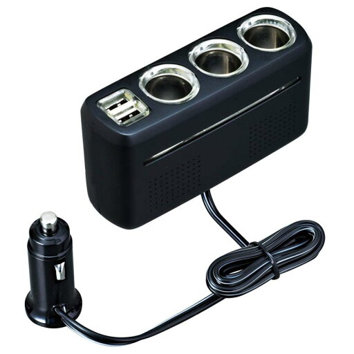 セイワ(SEIWA) 車内用品 DC/DCコンバーター 24V車専用 12V出力 USBポート 2口 12Vソケット穴 3連 F298 セイワ(SEIWA) 車内用品 DC/DCコンバーター 24V車専用 12V出力 USBポート 2口 12Vソケット穴 3連 F298