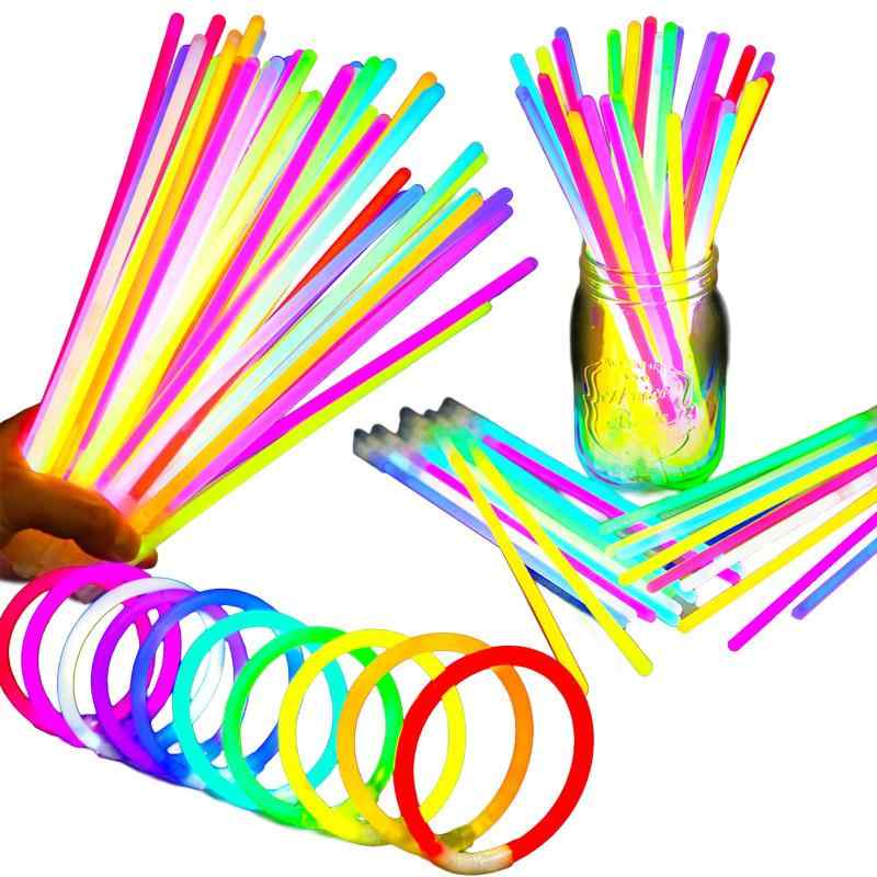 【ルミカ】光るブレスレット 10色 50本 セット 光る ジョイント 縁日 景品 問屋 子供 大量 こども 光る ブレスレット お祭り イベント結婚式 文化祭