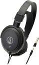 オーディオテクニカ ATH-AVC200 ヘッドホン 有線 音楽・映画観賞用 /ケーブル 3m/6.3mm標準/3.5mmミニ接続 ブラック