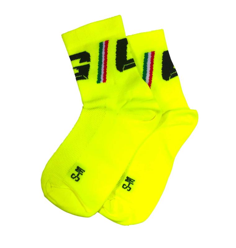 gaerne(ガエルネ) Gプロフェッショナル サイクリング ソックス イエロー S/M 34169-009-001