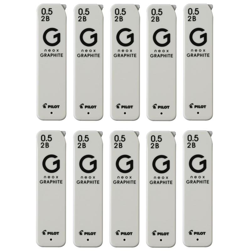 PILOT シャープ替芯 ネオックス・グラファイト 0.5mm 2B 10個 10HRFG052B