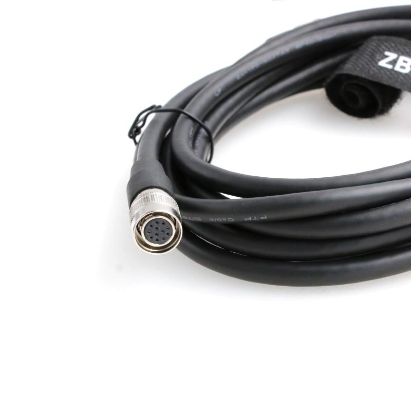 ZBLZGP 12ピン Hirose オス→12ピン Hirose メスケーブル Sony CCXC カメラ コンピュータネットワーク用 (3M)