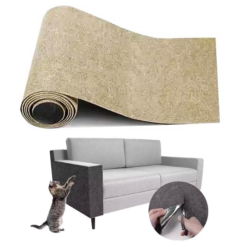 猫 つめとぎ防止シート 家具補強マット ポリエステル繊維製 耐摩耗 壁に貼る 動物のストレス解消 運動不足改善