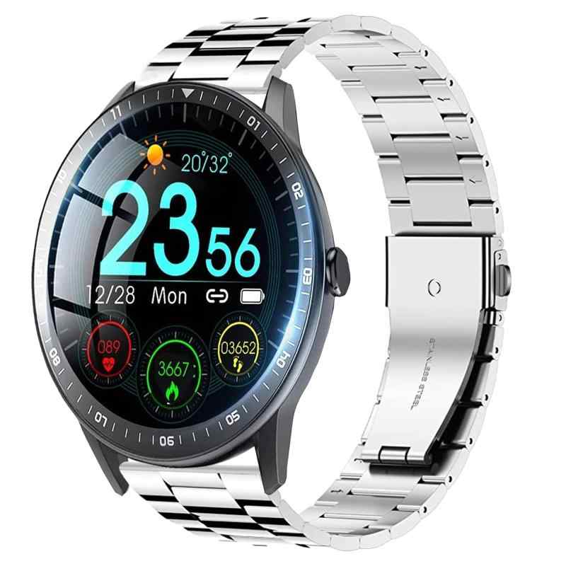イットディール スマートウォッチ（メンズ） Lamsaw for HiTDEALスマートウォッチ バンド, ステンレス製 メタル ベルト 交換バンド 長さ調整器具付き 対応HiTDEAL M16 1.3インチ スマートウォッチ