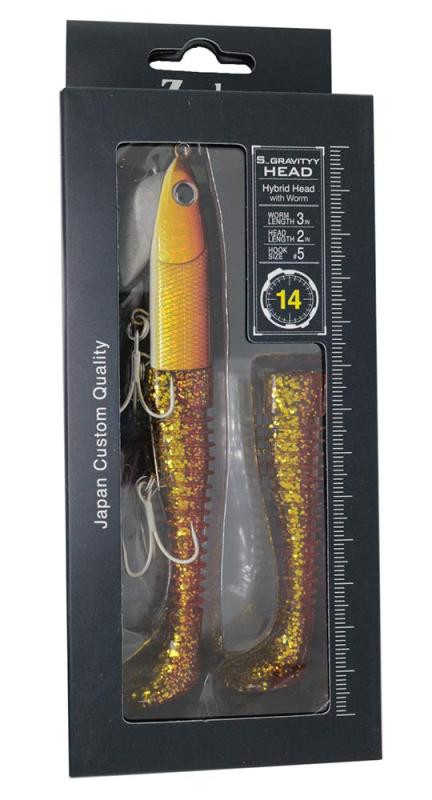 ジーク(Zeake) ワーム サーフ グラビティーヘッド 14g