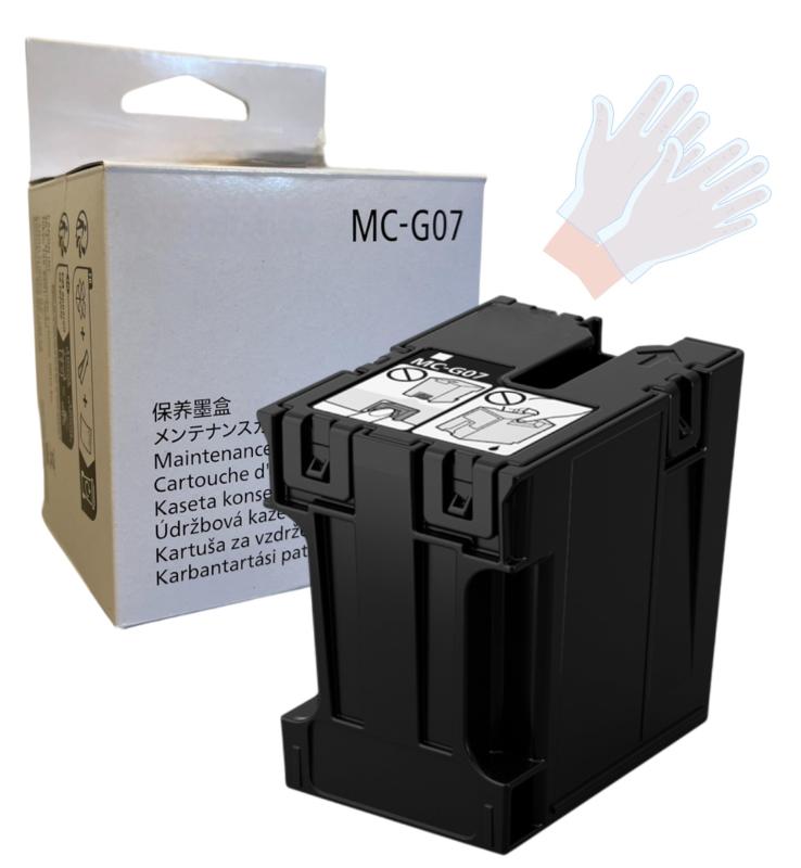 【メーカー純正品】メンテナンスカートリッジ MC-G07 <対応機種：G3390 >《交換作業時に使えるポリ手袋付》インクジェット インクカートリッジ 消耗品 交換用パーツ