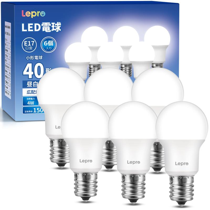 Lepro LED電球 E17 ミニクリプトン電...の商品画像