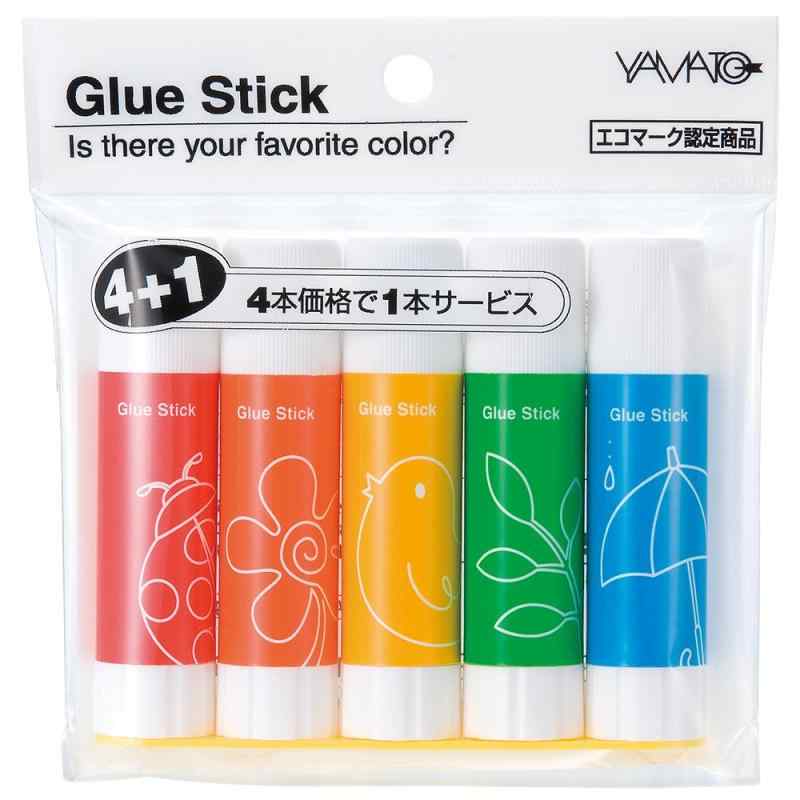 ヤマト スティックのり グルースティック 5本パック ASN-8AH-5P