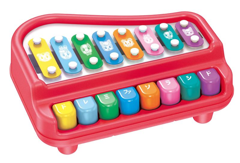 ハピネット(Happinet) しまじろう ひける たたける ピアノシロホン (対象年齢3歳~)