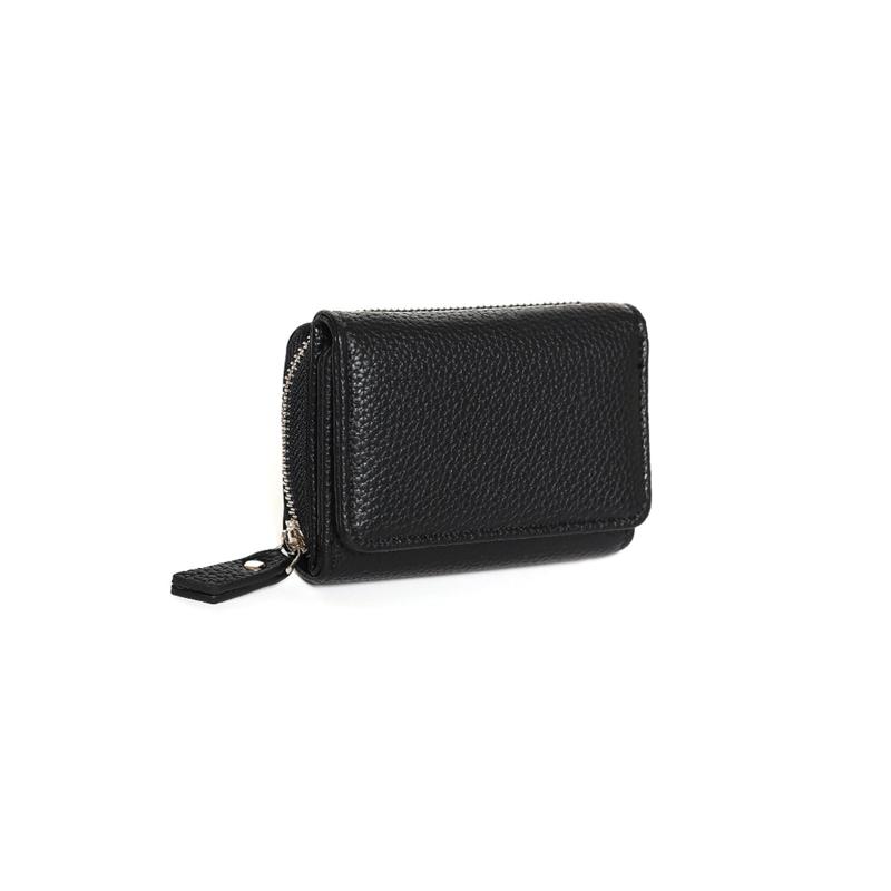 [TOEDNNQI] 財布 ミニ財布 レディース 小さい コンパクト 三つ折り財布 カードケース お札が折れない ミニウォレッ かるい ファスナー かわいい 小さめ 小銭入れ 誕生日プレゼント