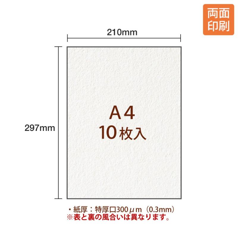 PLUS インクジェット専用紙 和紙 特厚口 A4 10枚 IT-324R