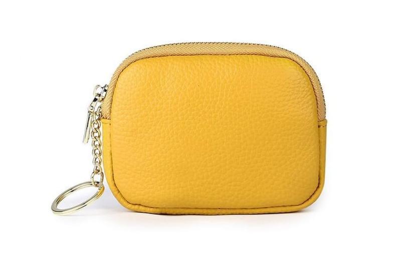 Beatus 本革 ミニポーチ ミニ財布 キーケース いろんな使い方 レディース 丸みのあるかわいいデザイン