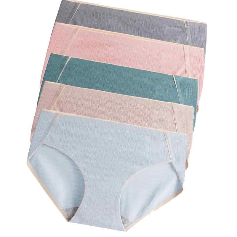 [HUHUKEEP] ショーツ レディース シームレス 下着 女性 綿 高通気性と伸縮性 パンティ パンツ 5枚 M