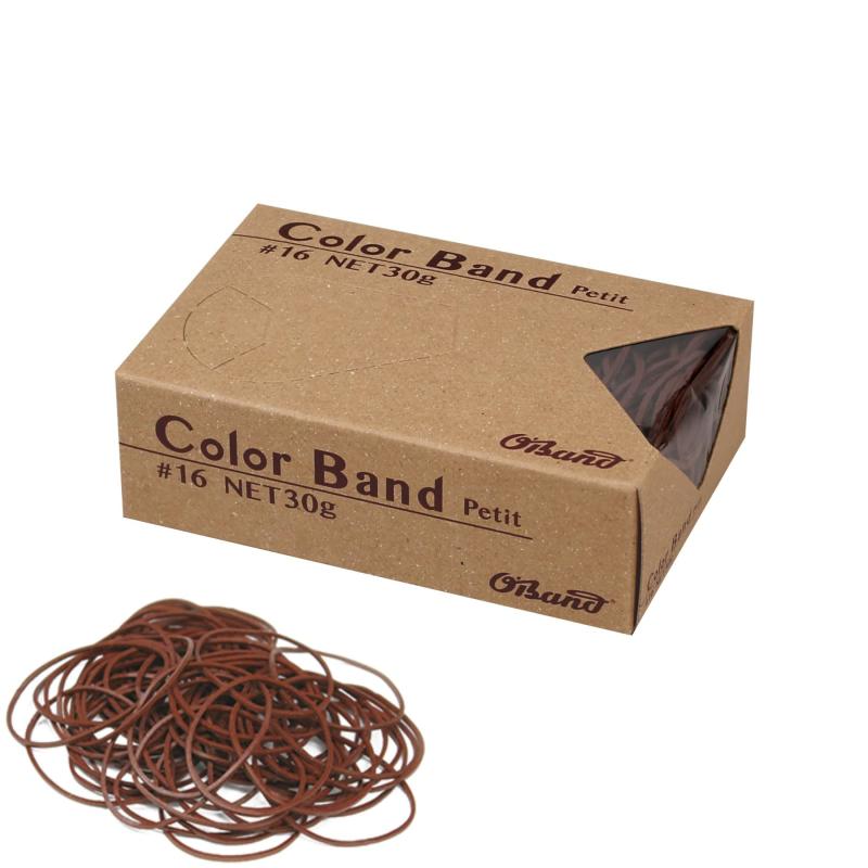 共和 オーバンド カラーバンド プチ 30g チョコレート GGC-030-CH ゴムバンド 9×5.9×2.8 cm