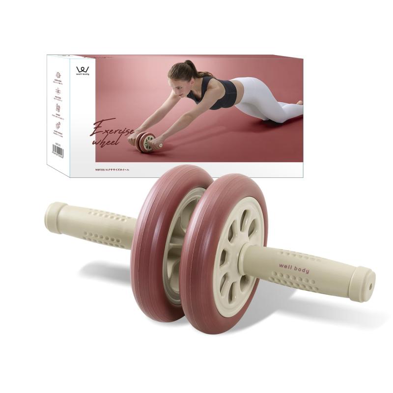 アルインコ(ALINCO) 腹筋ローラー トレーニング器具 エクササイズローラー ダイエット器具 エクササイズホイール WBF230