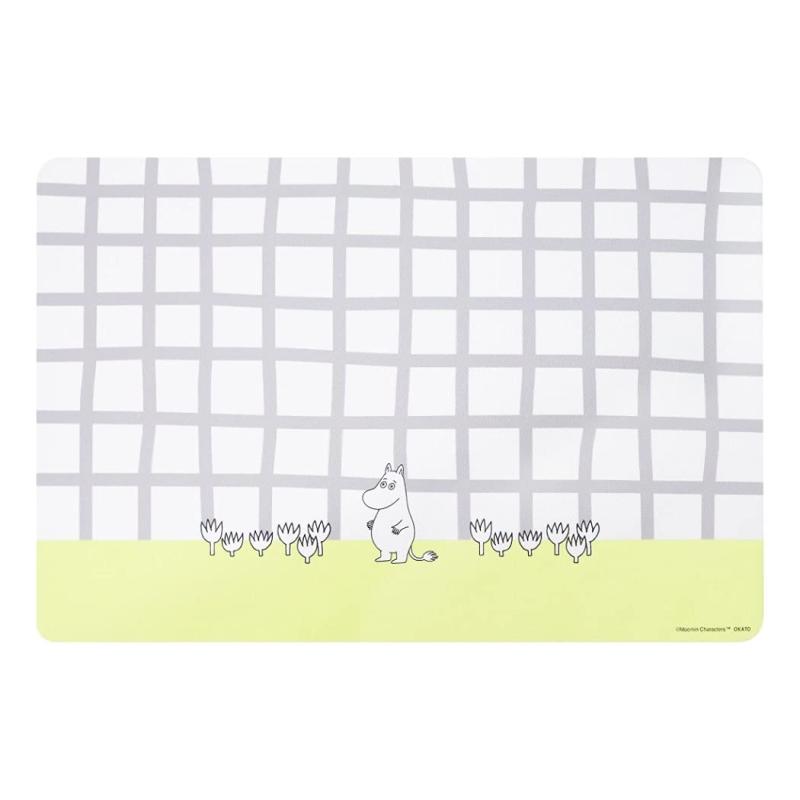オカトー 拭ける ランチョンマット テーブルクロス ランチクロス ムーミン 縦30×45×厚0.2cm