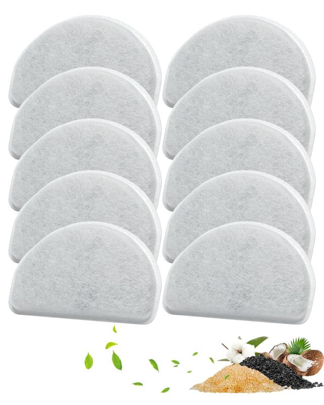 Cunina 自動給水器アクセサリー, ペット用取り付け簡単：ほとんどのペット用自動給水器に対応する汎用アクセサリーで、工具不要で素早く装着可能耐久性能：高品質な素材を使用し、長期間の使用に耐える設計衛生的な構造：給水器内部の清潔を保ち、ペ...