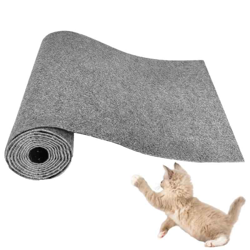 ideastore 猫 爪研ぎ マット 爪研ぎシート 壁保護 爪とぎ防止 スクラッチャーマット 30×100cm