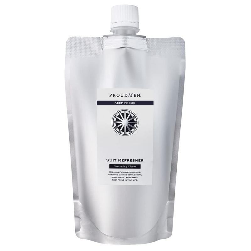 プラウドメン ファブリックスプレー スーツリフレッシャー 詰替用 300ml (グルーミング シトラスの香り)シリーズ