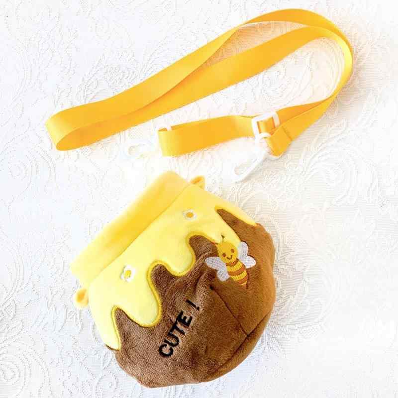 ぬいぐるみ用はちみつ壺バッグ 15~20cm ぬい服 綿人形の服 ぬいバッグ 着ぐるみ ジートリガー(G triger) 推しぬい用 [並行輸入品]