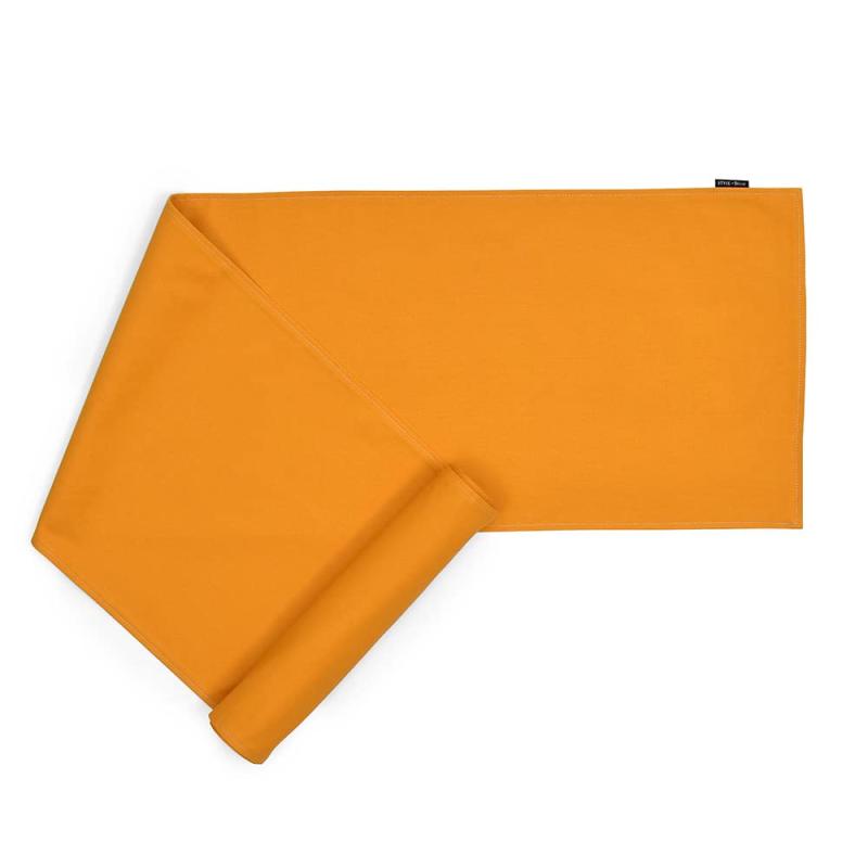 スタイルデコール(STYLE Decor) テーブルランナー・テーブルセンター (30cm×100cm) 綿100% リバーシブルタイプ 無地オックス・マンダリンオレンジ W2603200