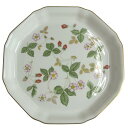 ウェッジウッド(Wedgwood) ギフト ワイルドストロベリ- オクタゴナル ディッシュ L【並行輸入品】
