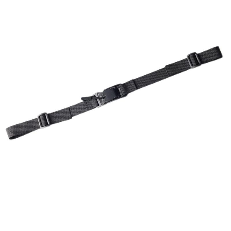 [MILANQW] リュック ベルト チェストストラップ 磁着式 肩帯滑り防止 2.5cm幅調節可能 ワンタッチ着脱 男女兼用 大人用 子供用 ブラック