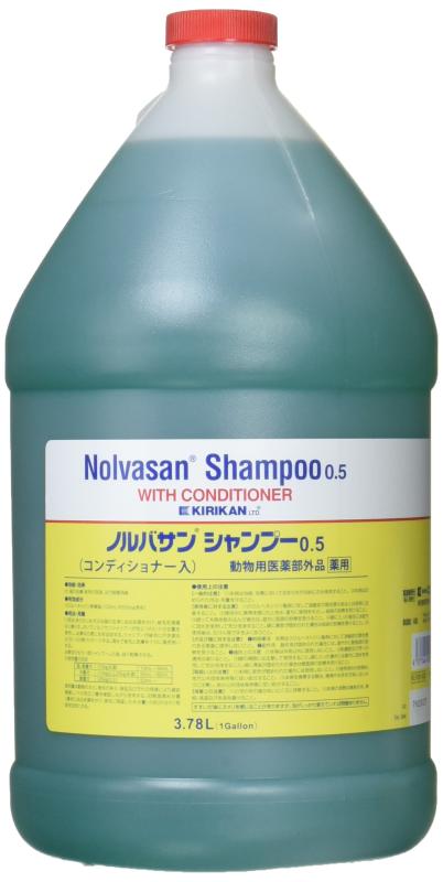 ノルバサンシャンプー 0.5 1G(3.78L)本体サイズ (幅X奥行X高さ) :15×15×30cm本体重量:4kg原産国:アメリカ合衆国