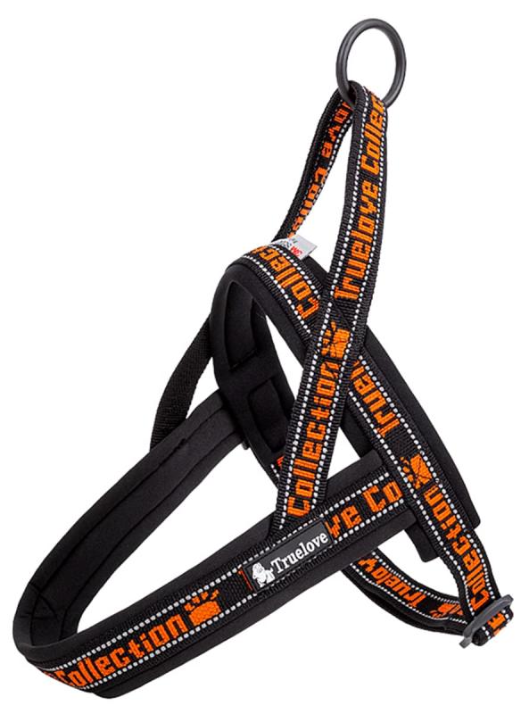 cocomall 喉に優しいハーネス 2022最新 TRUE LOVE日本授権店 犬用ハーネス 犬用胴輪 ドッグ ペット用品 3M反射材料 訓練 お出かけ ネオプラン素材 小型犬、中型犬、大型犬に向け 通気性 調節可能