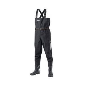 シマノ(SHIMANO) ハイパーウェーダー(チェストハイ・ラジアルソール) ブラック