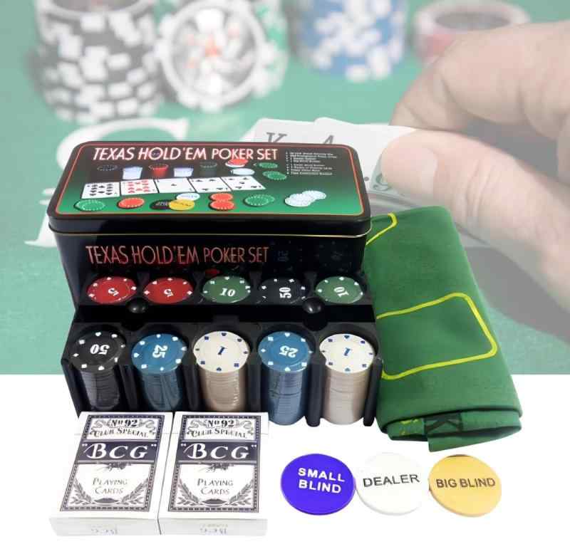 Rakuten - HAPPY SUGAR ポーカーチップ ポーカーセット 200枚セット ポーカーマットポーカーテーブル ブラックジャック グッズ 家庭用 カジノ カード カジノコイン トランプ付