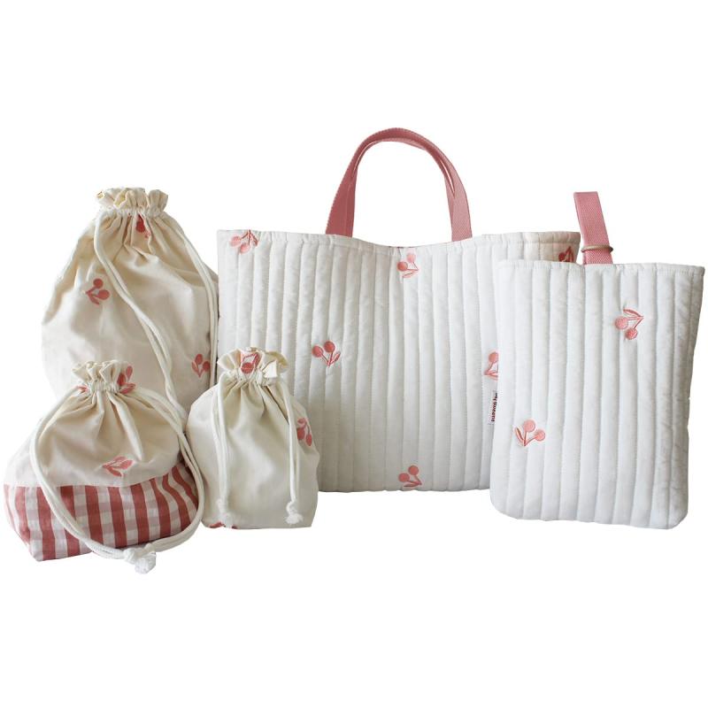 [My sweetie] レッスンバッグ 入園入学 5点セット 女の子 男の子 入園準備 入学準備 シューズバッグ 袋 入園セット 入学セット 入園入学準備