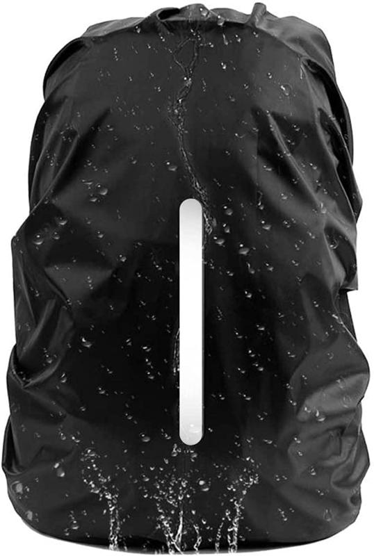 [LIKENNY] リュックカバー 反射テープ レインカバー リュック ウォータープルーフバッグカバー 裏面コーティング 雨よけ 防水 通学 アウトドア ャンプ 登山 梅雨対策 大容量 30-40L