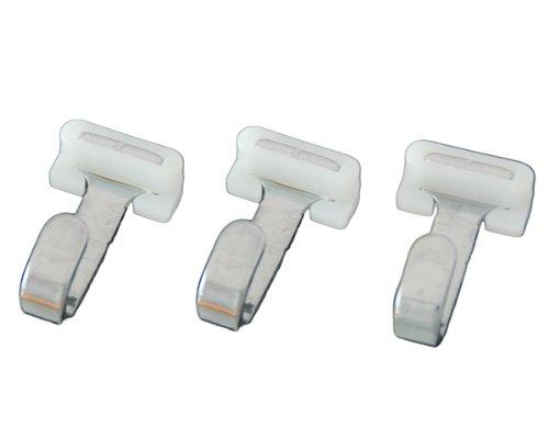 ハイロジック フックレール用フック クローム 3個入