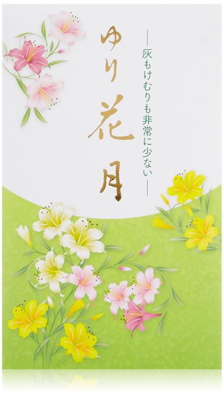 孔官堂のお線香 ゆり花月 バラ詰 約130g #727