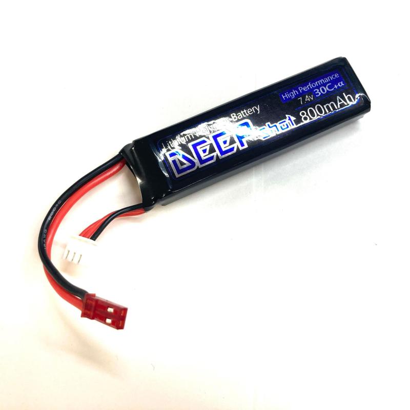 DEEP shot リポバッテリー800mAh BECコネクター仕様